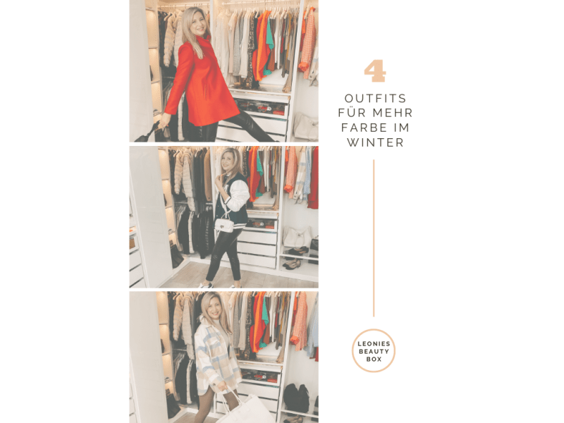 4 Outfits für mehr Farbe im&nbsp;Winter
